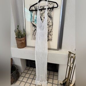 Free People White Lace Swim Coverup